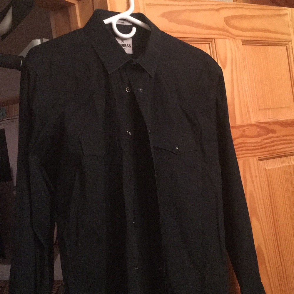 Black Dress Shirt